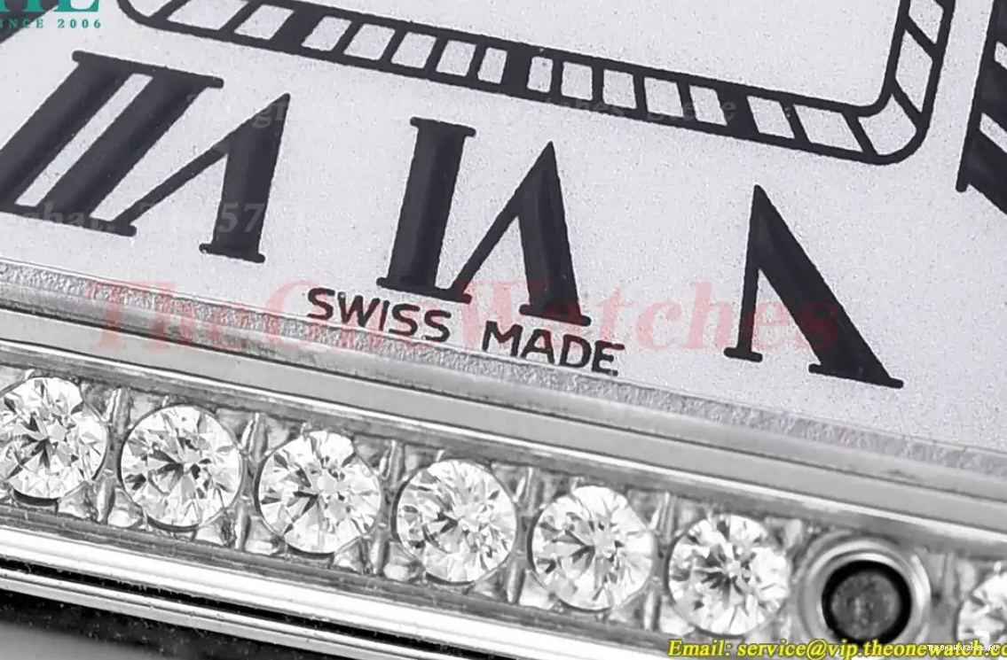 Qtz Swiss 8848F De Ladies SS 22mm Secrete SS Panthere White Dial Dia 0509